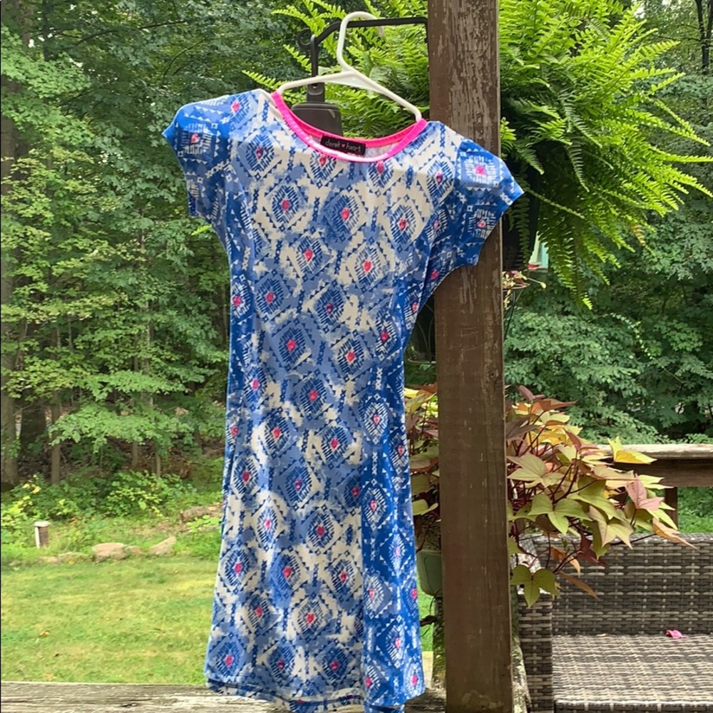 Derek Heart girls dress with tie in back.